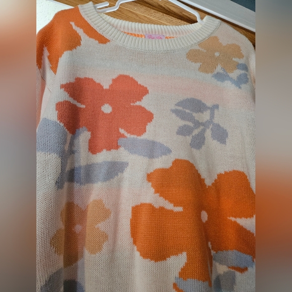Floral Patterned Sweater - Picture 3 of 3
